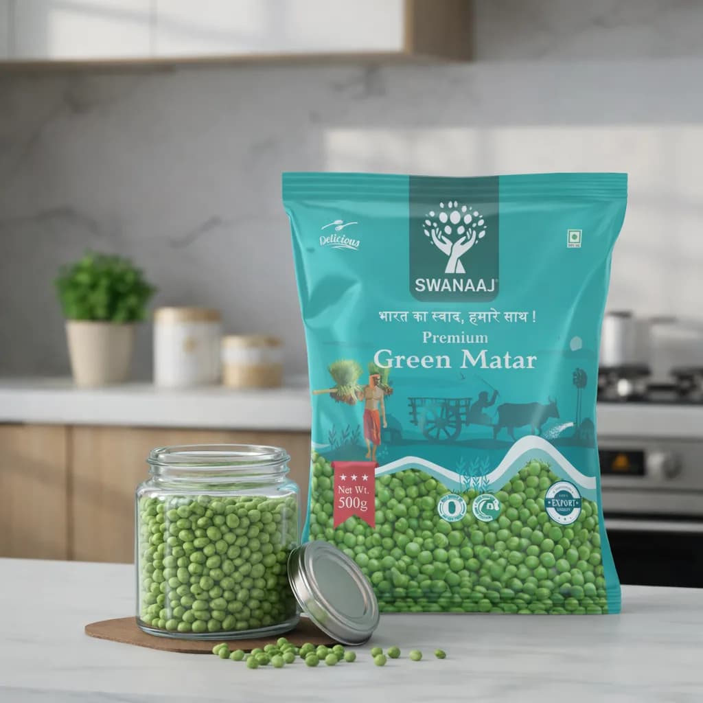 Swanaaj Green Matar pack